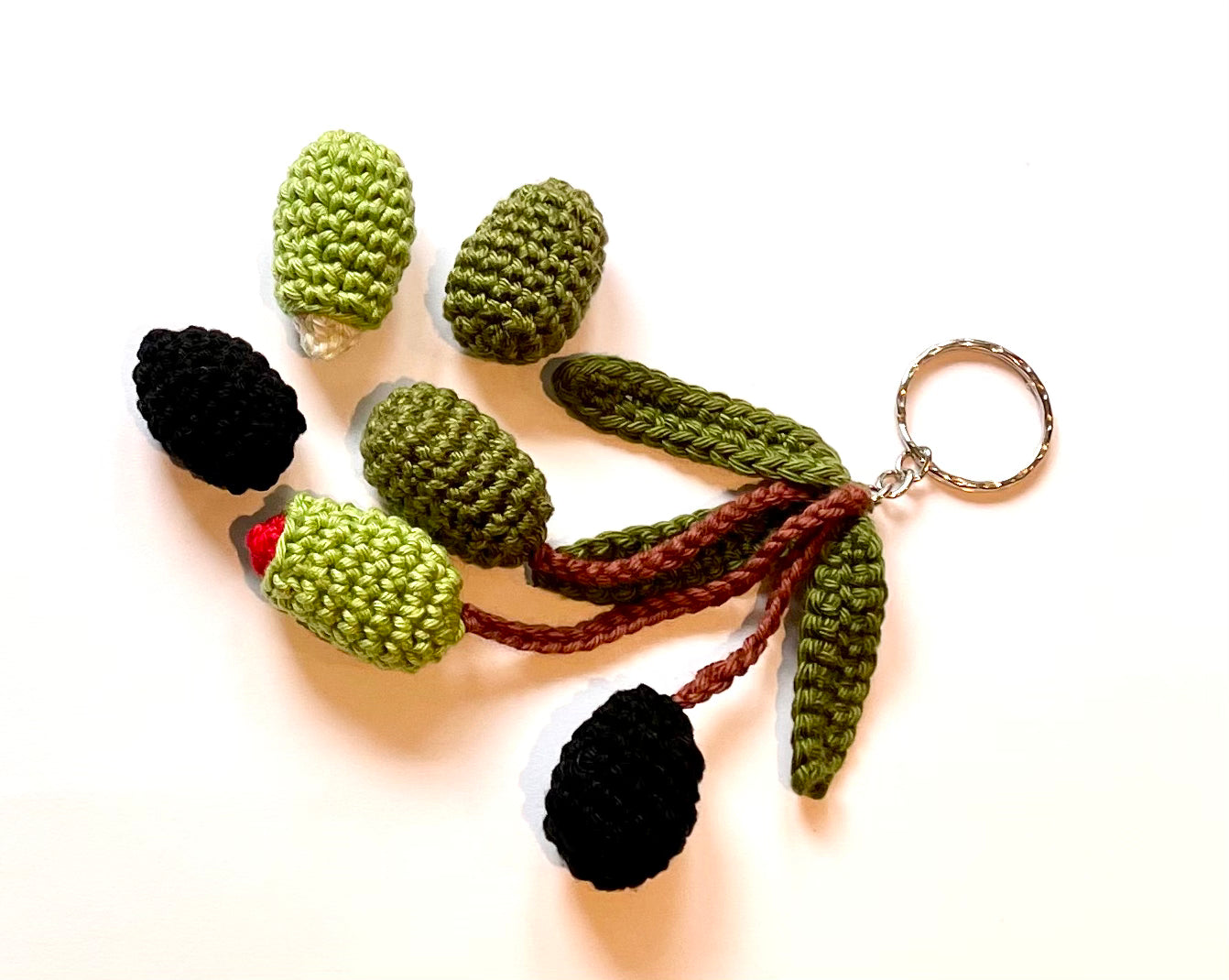 Olives Crochet in a Tin. Complete Crochet kit.