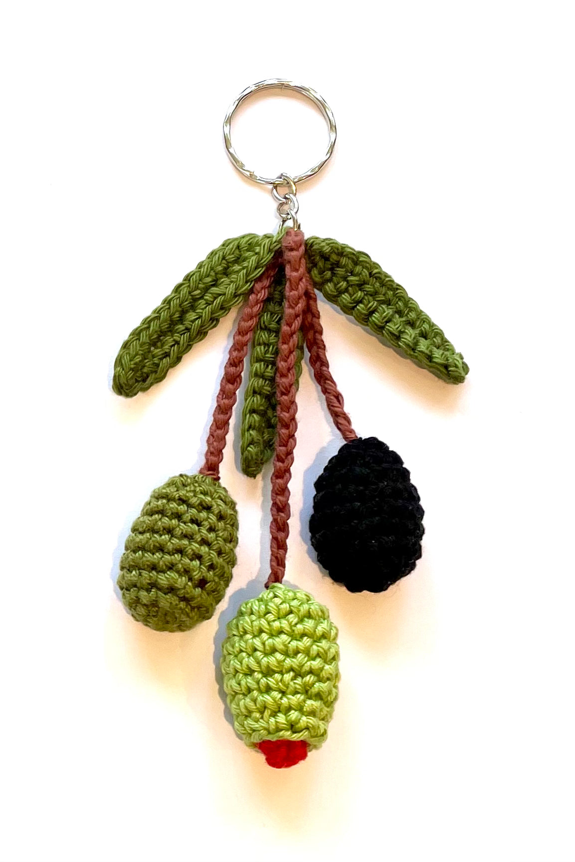 Olives Crochet in a Tin. Complete Crochet kit.