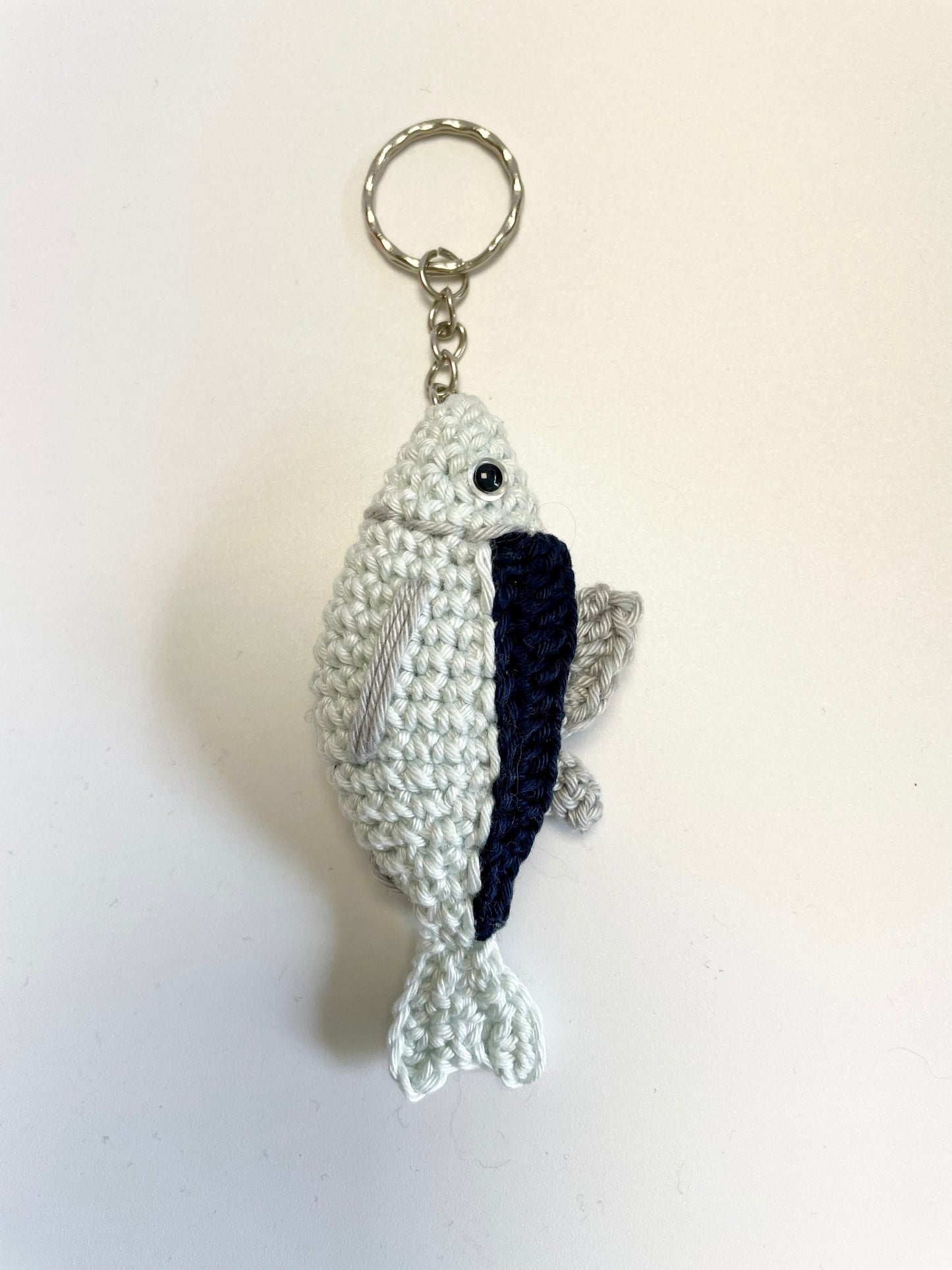 Tuna Crochet in a Tin. Complete Crochet kit. Bougie Tinned Fish.