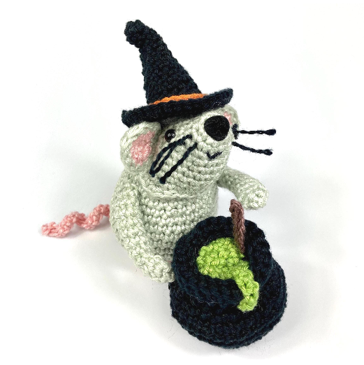 Witch Mouse Crochet Kit