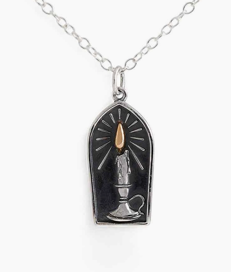 Burning Candle Necklace