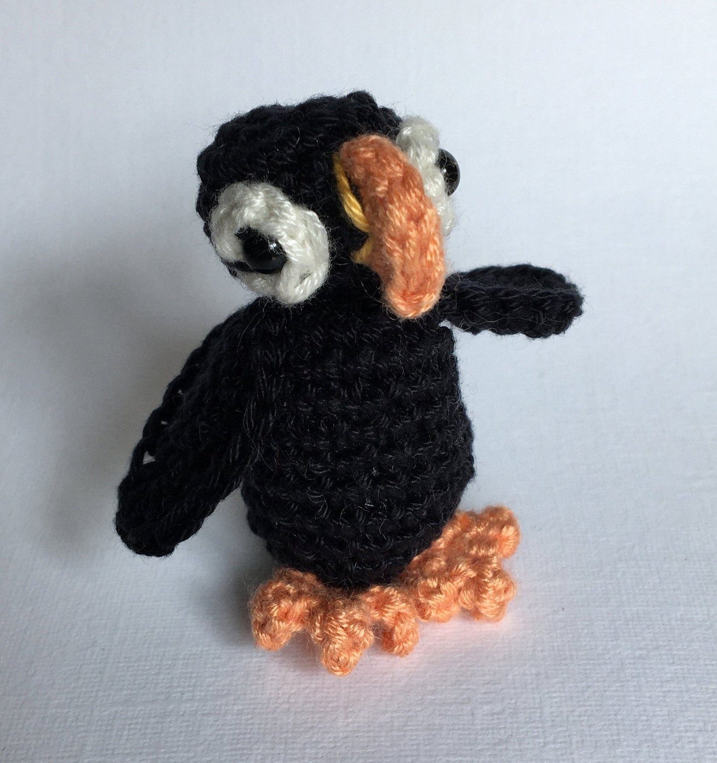 Artic Puffin Kit. A Complete Crochet Kit with Luxury Cotton & Bamboo Yarns.