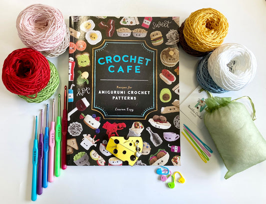 Crocheted Cafe Book. 30 designs to make the cutest food!