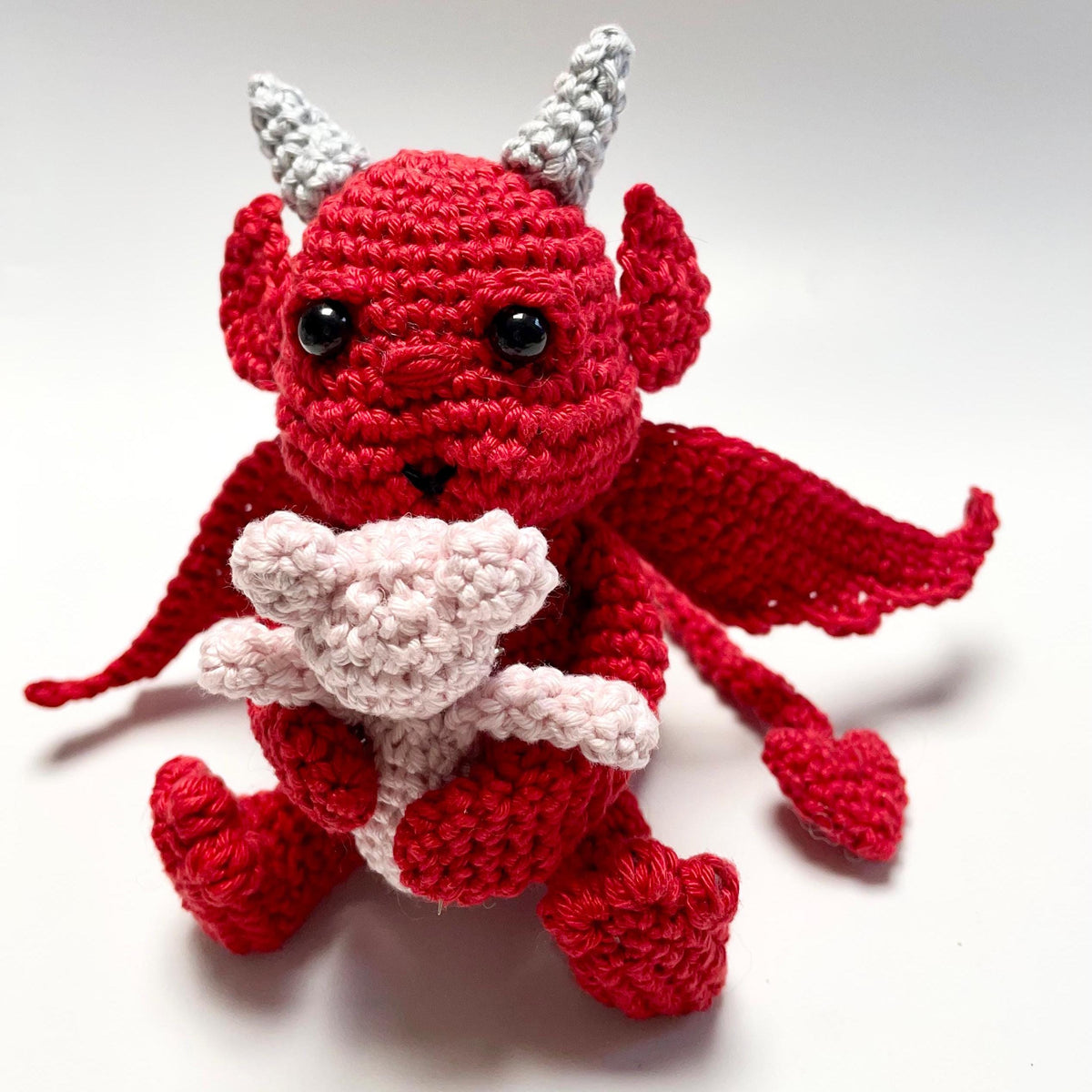Demon & Teddy Crochet Pattern (Digital Download)