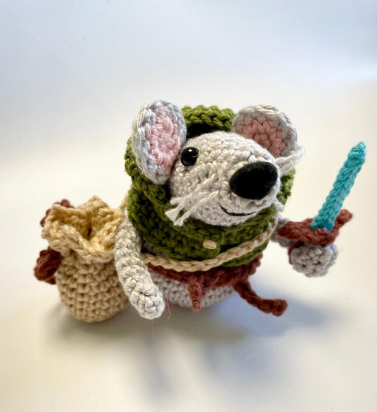 Bill the Hobbit Mouse Crochet Kit